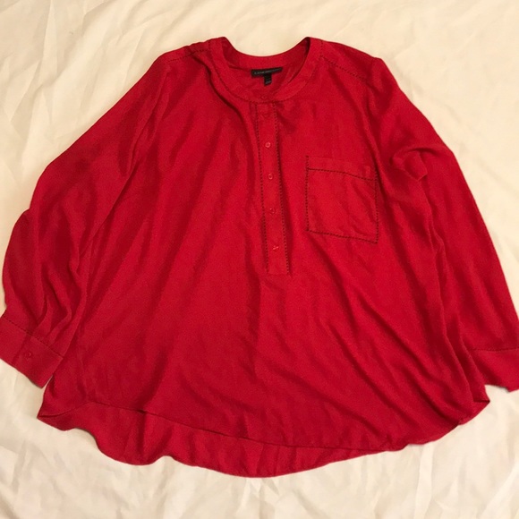 Lane Bryant Tops - 2/$15 Sheer Lane Bryant Long Sleeve Blouse